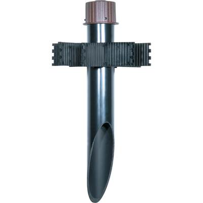 Nuvo 2-Inch PVC Mounting Post in Old Bronze