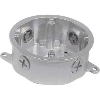 Nuvo Die Cast Junction Box in Metallic Silver