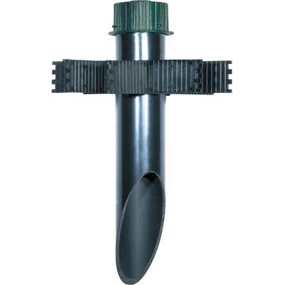 Nuvo PVC Mounting Post - 3'' in Verdigris