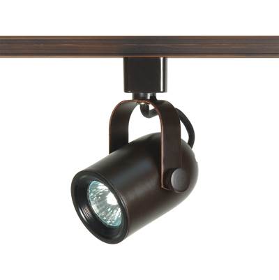 Nuvo Track Head - MR16 Roundback in Russet Bronze