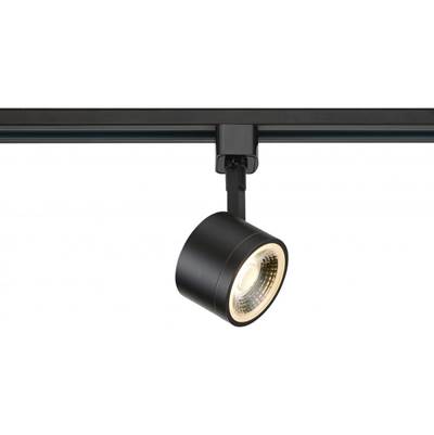 Nuvo 12 W LED Track Head - Round in Black