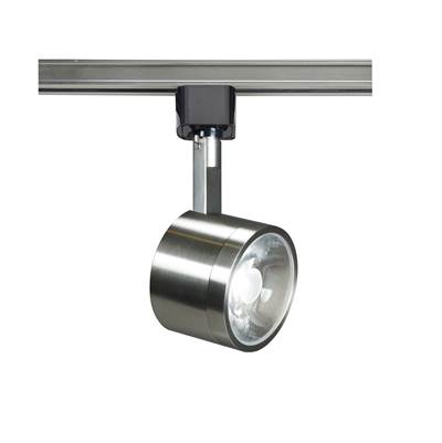 Nuvo 12 W LED Track Head - Round in Brushed Nickel