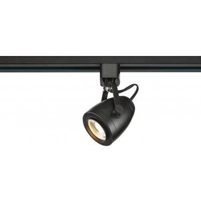Nuvo 12 W LED Track Head - Pinch Back in Black