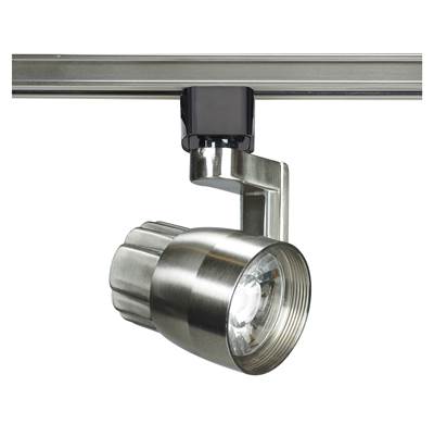 Nuvo 12 W LED Track Head - Angle Arm in Brushed Nickel
