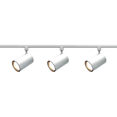 Nuvo R30 Straight Cylinder Track Kit in White
