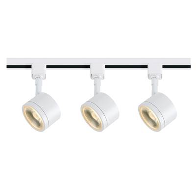 Nuvo 12W LED Round Track Kit in White