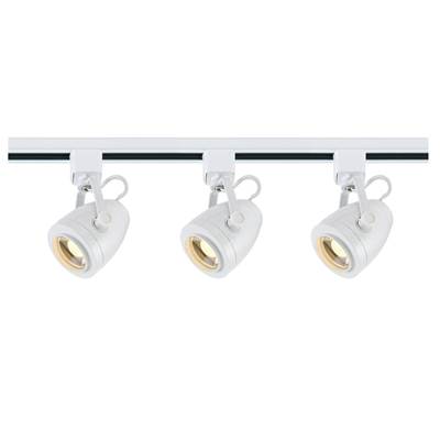 Nuvo 12W LED Pinch Back Track Kit in White