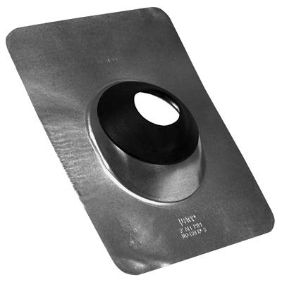 Oatey No-Calk® Roof Flashing - 3 in - 11 x 14.5 - 12 Per in Galvanized