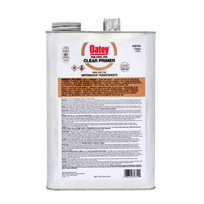 Oatey Gallon Clear Primer - NSF Listed
