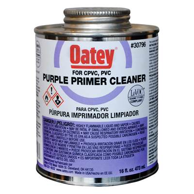 Oatey 16 Oz Purple Primer/Cleaner