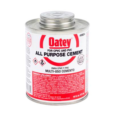 Oatey All Purpose Cement - 16 Oz