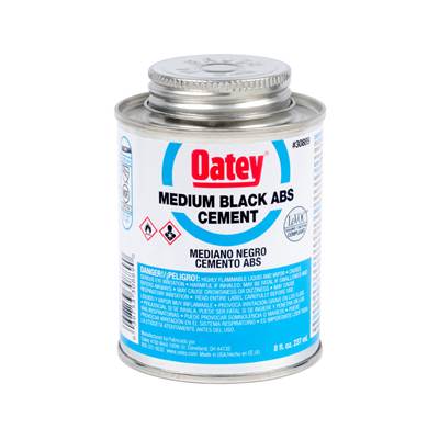 Oatey ABS Medium Black Cement - 8 Oz