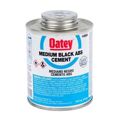 Oatey ABS Medium Black Cement - 16 Oz