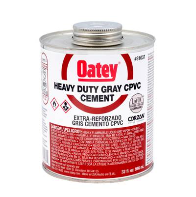 Oatey Gray CPVC Cement - Heavy Duty - 32 Oz
