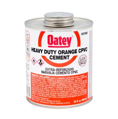 Oatey Orange CPVC Cement - Heavy Duty - 32 Oz