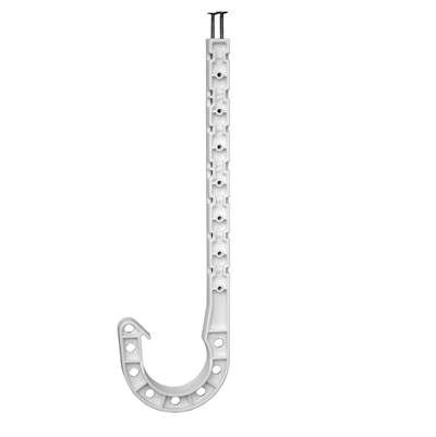 Oatey DWV J-Hook - 1-1/2 x 7 in White