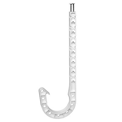 Oatey DWV J-Hook - 2 x 7 in White