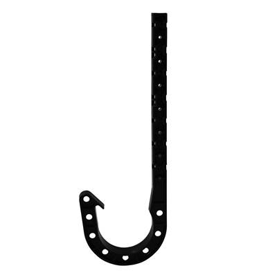 Oatey DWV J-Hook - 2 x 7 in Black