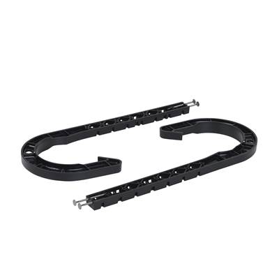 Oatey DWV J-Hook - 3 x 7 in Black