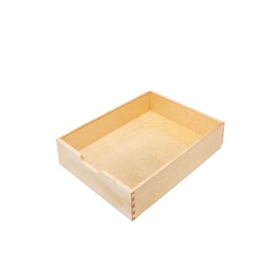 Rev-A-Shelf Wood Base Cabinet Pull-Out Drawers with Soft Close in Natural Maple