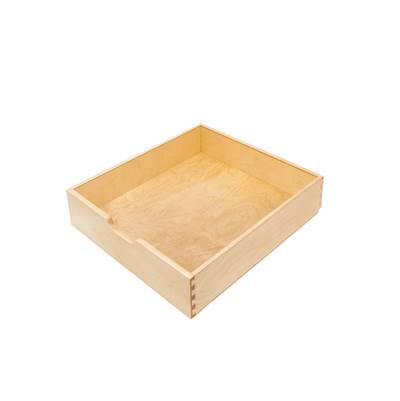 Rev-A-Shelf Wood Base Cabinet Pull-Out Drawers with Soft Close in Natural Maple