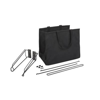 Rev-A-Shelf Pull Out Cloth Hamper in Black