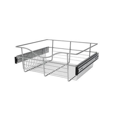 Rev-A-Shelf Classic Closet Basket - 18" W in Chrome