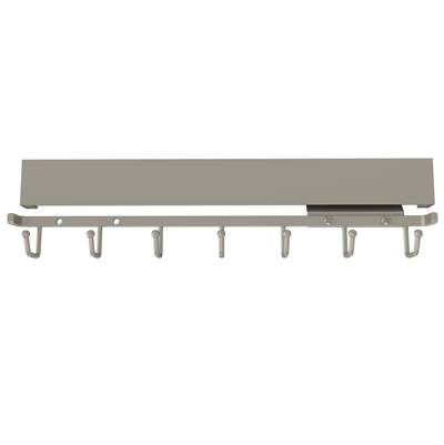 Rev-A-Shelf Deluxe Slide Out Belt Rack - 14" in Satin Nickel