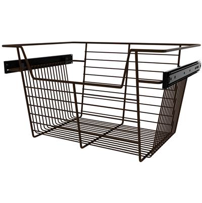 Rev-A-Shelf Closet Basket - 18'' W in Bronze