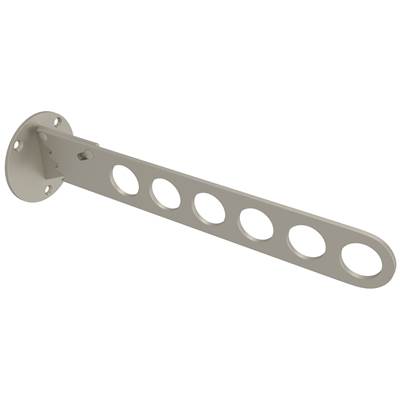 Rev-A-Shelf Adjustable Wall/Door Valet Hook in Satin Nickel