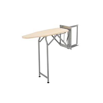 Rev-A-Shelf Deluxe Swivel Ironing Board - Customer Closet Systems in Silver