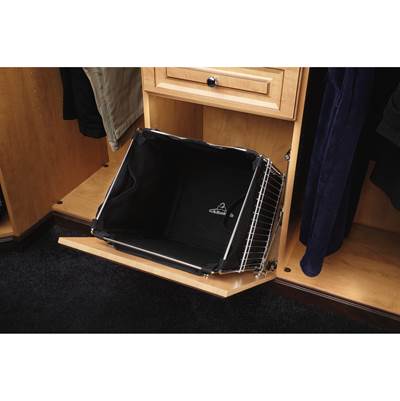Rev-A-Shelf Classic Closet Cloth Liner for Tilt Out Hamper in Black