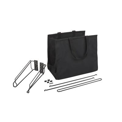 Rev-A-Shelf Pull Out Cloth Hamper in Black