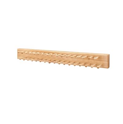 Rev-A-Shelf Side Mount Tie Rack - 20" in Natural Maple