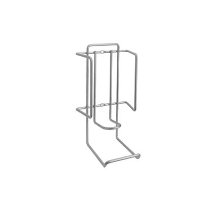 Rev-A-Shelf Static Door/Wall Mount Iron Holder in Silver
