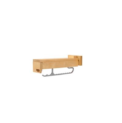 Rev-A-Shelf Glideware Wood Pull Out Valet - Soft Close in Natural Maple