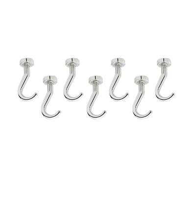 Rev-A-Shelf Glideware Short Hooks - 7-Hook in Nickel