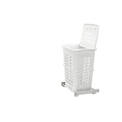 Rev-A-Shelf Value Line Polymer Pull Out Hamper in White