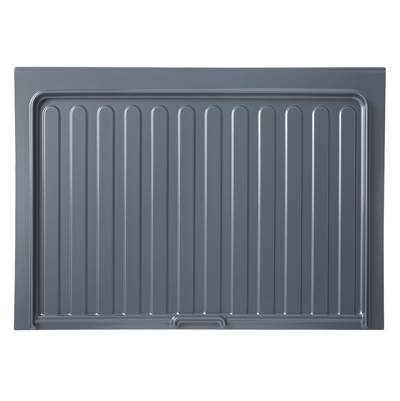 Rev-A-Shelf Classic Vanity Drip Tray - Sink Base Cabinet - Trim to Fit in Metallic Silver