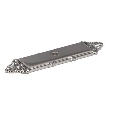 Richelieu America Traditional Metal Backplate - 8290 in Brushed Nickel