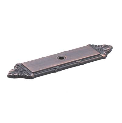 Richelieu America Traditional Metal Backplate - 8290 in Brushed Oil Rubbed Bronze