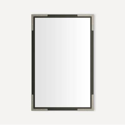 Robern Industrial 2030 LED Mirror in Brushed Pewter