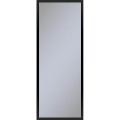 Robern Profiles Medicine Cabinet - 16" x 40" x 4" - Electrical Outlet with USB Charging, Left Hinge in Matte Black