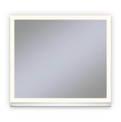 Robern Uplift Tech Cabinet - 30'' x 27'' x 6'' - Perimeter Light Mirror - 2700K - Dimmable - Night Light and Defogger - Electric in Anodized Aluminum