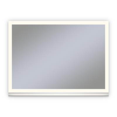 Robern Uplift Tech Cabinet - 36'' x 27'' x 6'' - Perimeter Light Mirror - 2700K - Dimmable - Night Light and Defogger - Electric in Anodized Aluminum