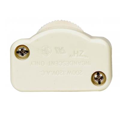Satco Ivory Hi-Low Dimmer SPT-1 - 200W in Black