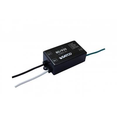 Satco Surge Protector - LED/HID - 347V in Black