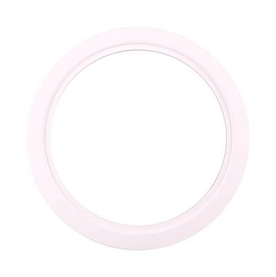 Satco Goof Ring 6" - Direct Wire in White
