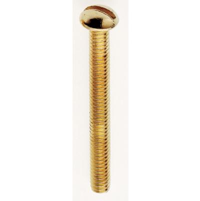 Satco 1-1/2" 8/32 Right-Hand Screw in Brass Plated