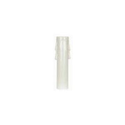 Satco 2-1/2" Candelabra Drip Cover in White